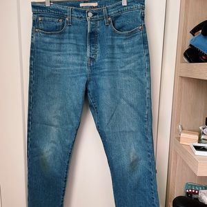 Wedgie Straight Denim Jeans
